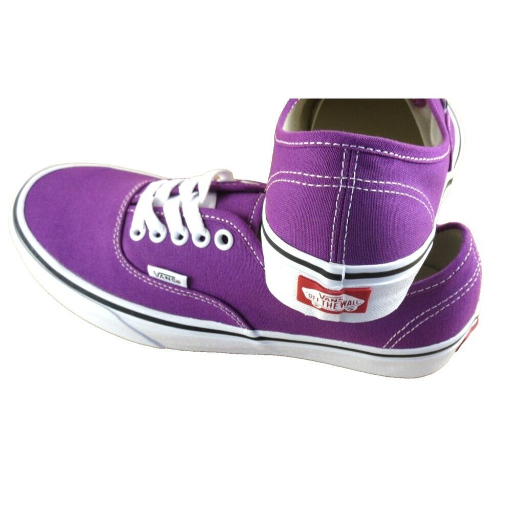 Vans Authentic Women's Color Theory Willow Purple Herb Canvas shoes Sizes NEW - Picture 6 of 7